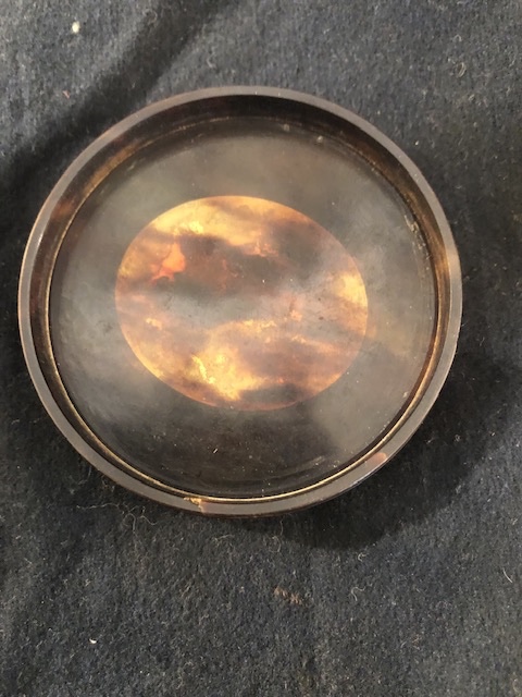 Circular Tortoiseshell Box, Portrait Of A Man, Louis XVI Period -photo-2