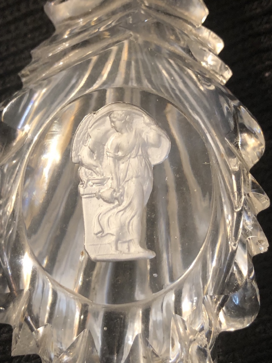Bercy: Salt Bottle - Cut Crystal - 1827-1848-photo-4