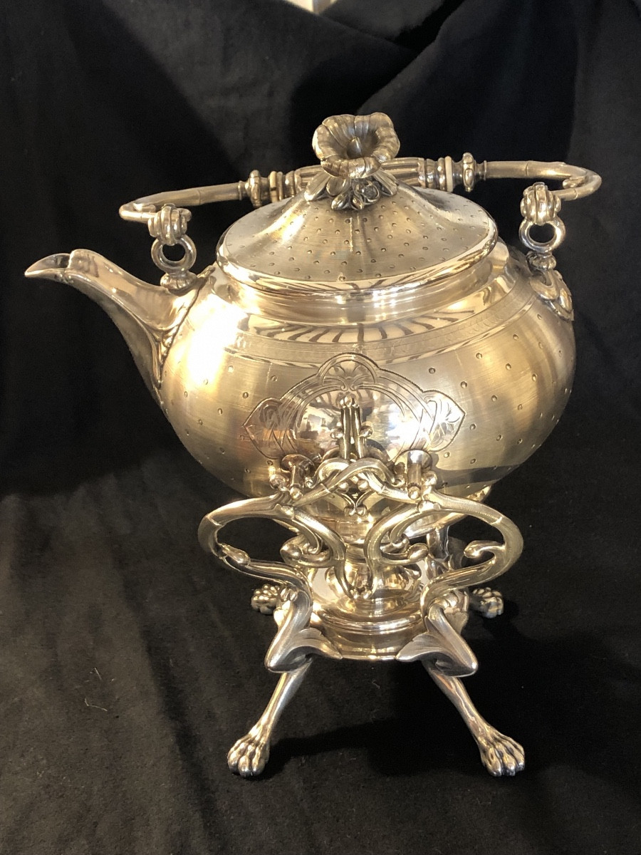 Maison Christofle - Samovar - Métal  Argenté - Fin XIX éme 