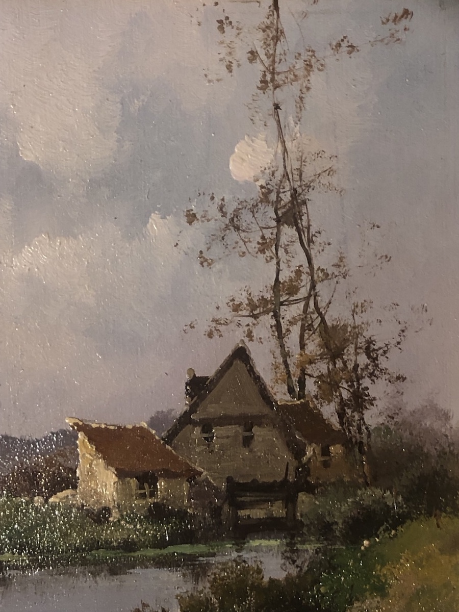 Eugène Galien-Laloue ( 1854-1941) huile/panneau signé L Dupuy -photo-1