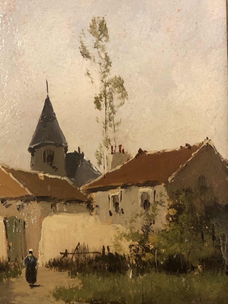 Eugène Galien-Laloue ( 1854-1941) Huile sur panneau signé L DUPUIS-photo-3