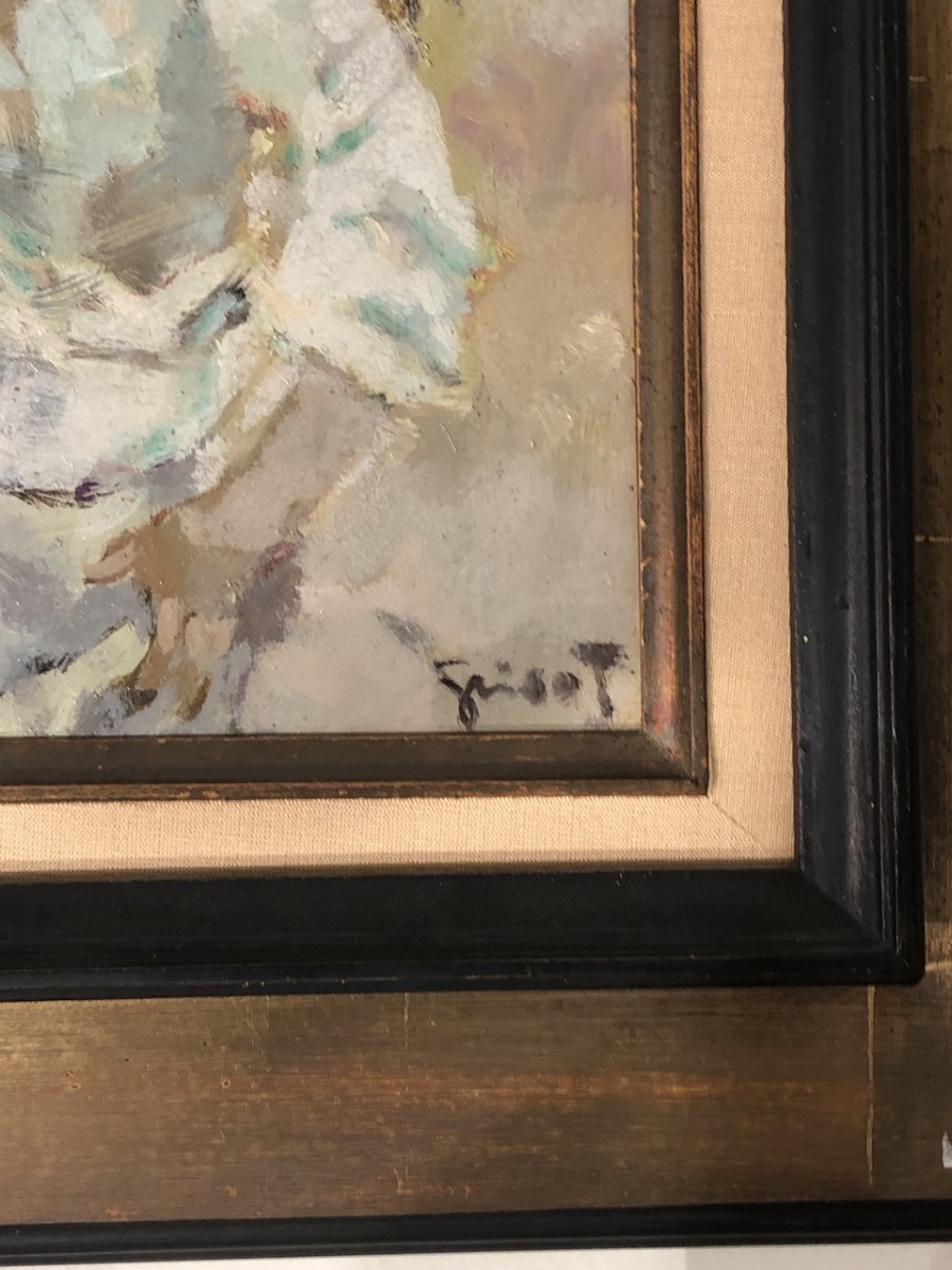 Pierre Grisot (1911-1995) "katerine" French School Of The 20th Century -photo-3