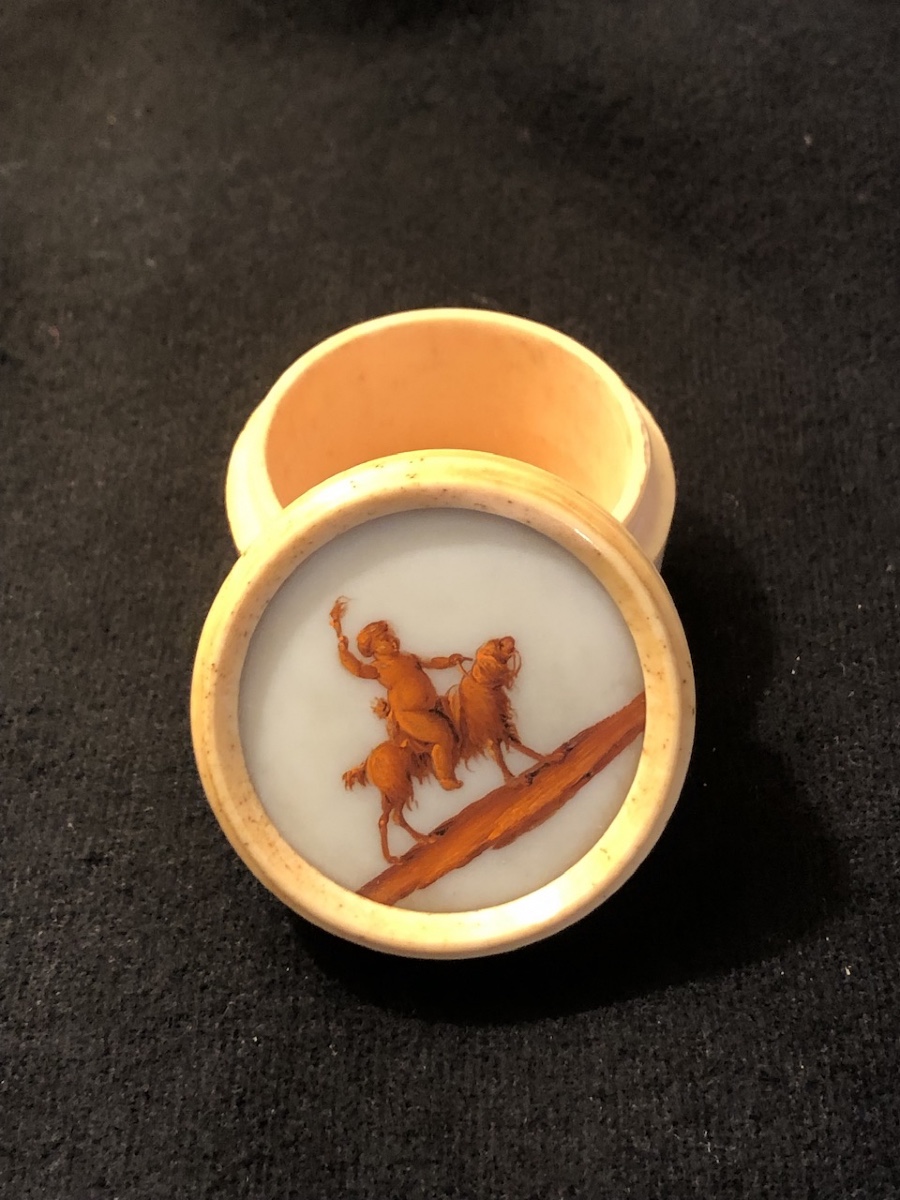 Ivory Fly Box - Miniature - Louis XVI Period-photo-4