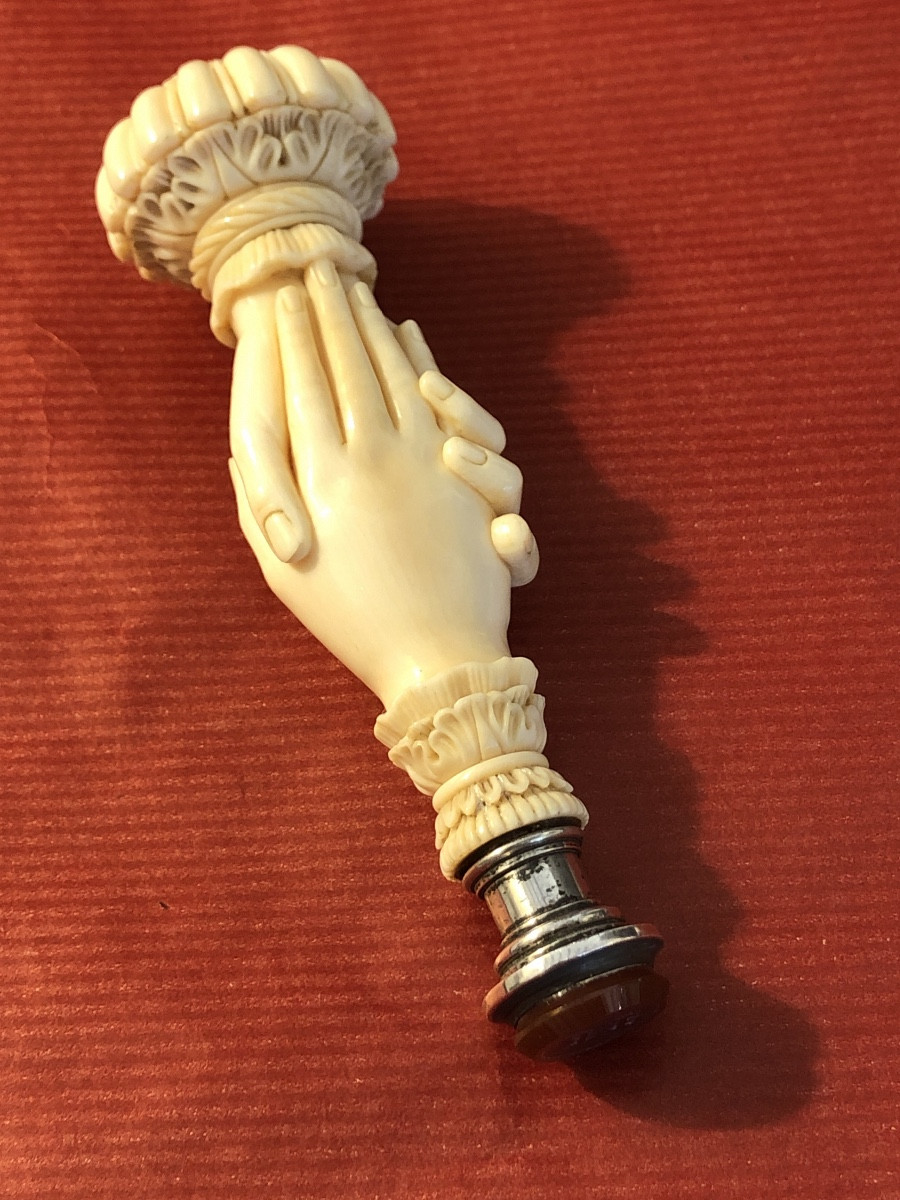 Large Seal Or Cachet From The 19th Century