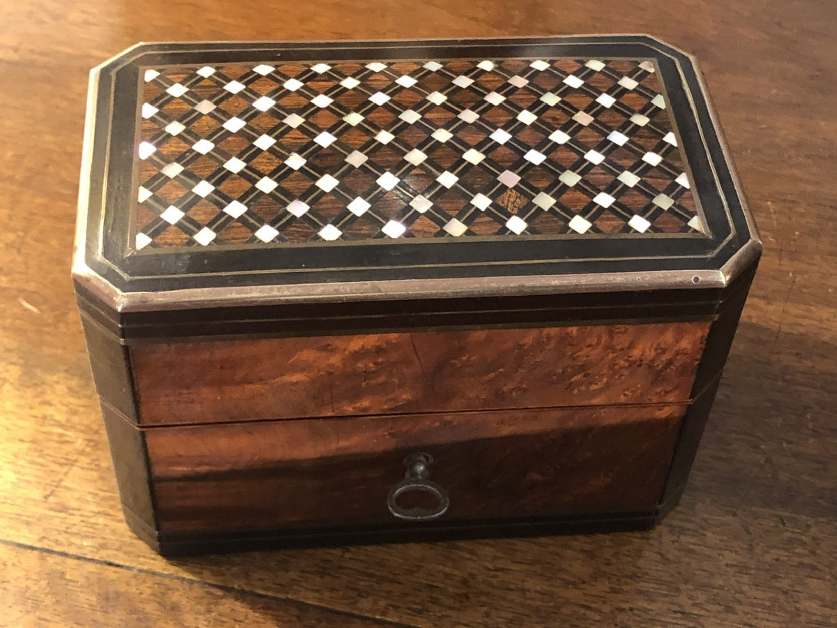 Coffret nécessaire de senteurs et couture  époque Napoléon III -photo-2