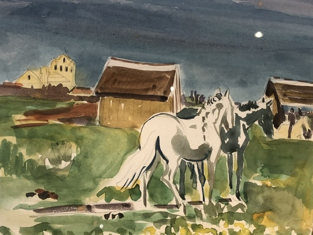 Yves Brayer ( 1907-1990 ) -photo-3