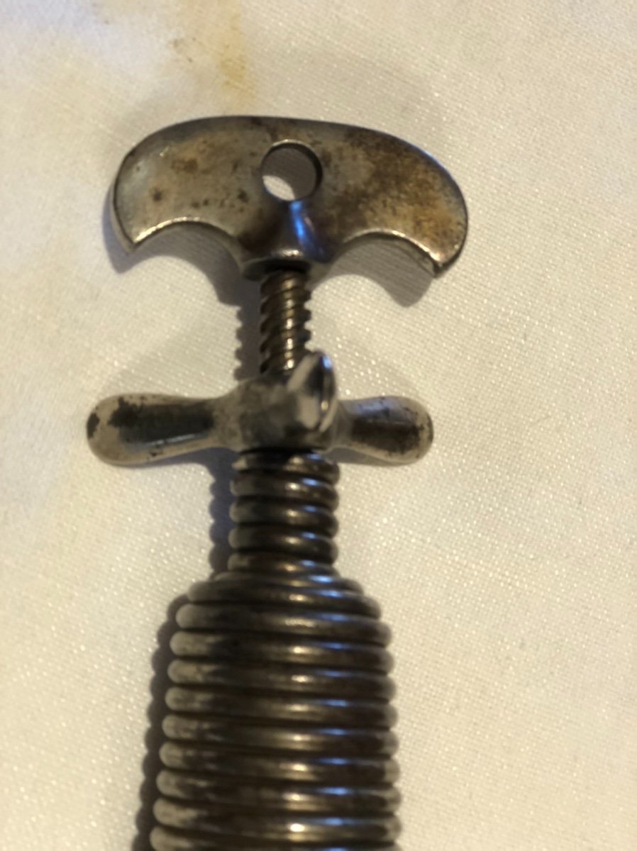 Mechanism Corkscrew With Bell And Propeller Attributed To Maison Boué-deveson-photo-3
