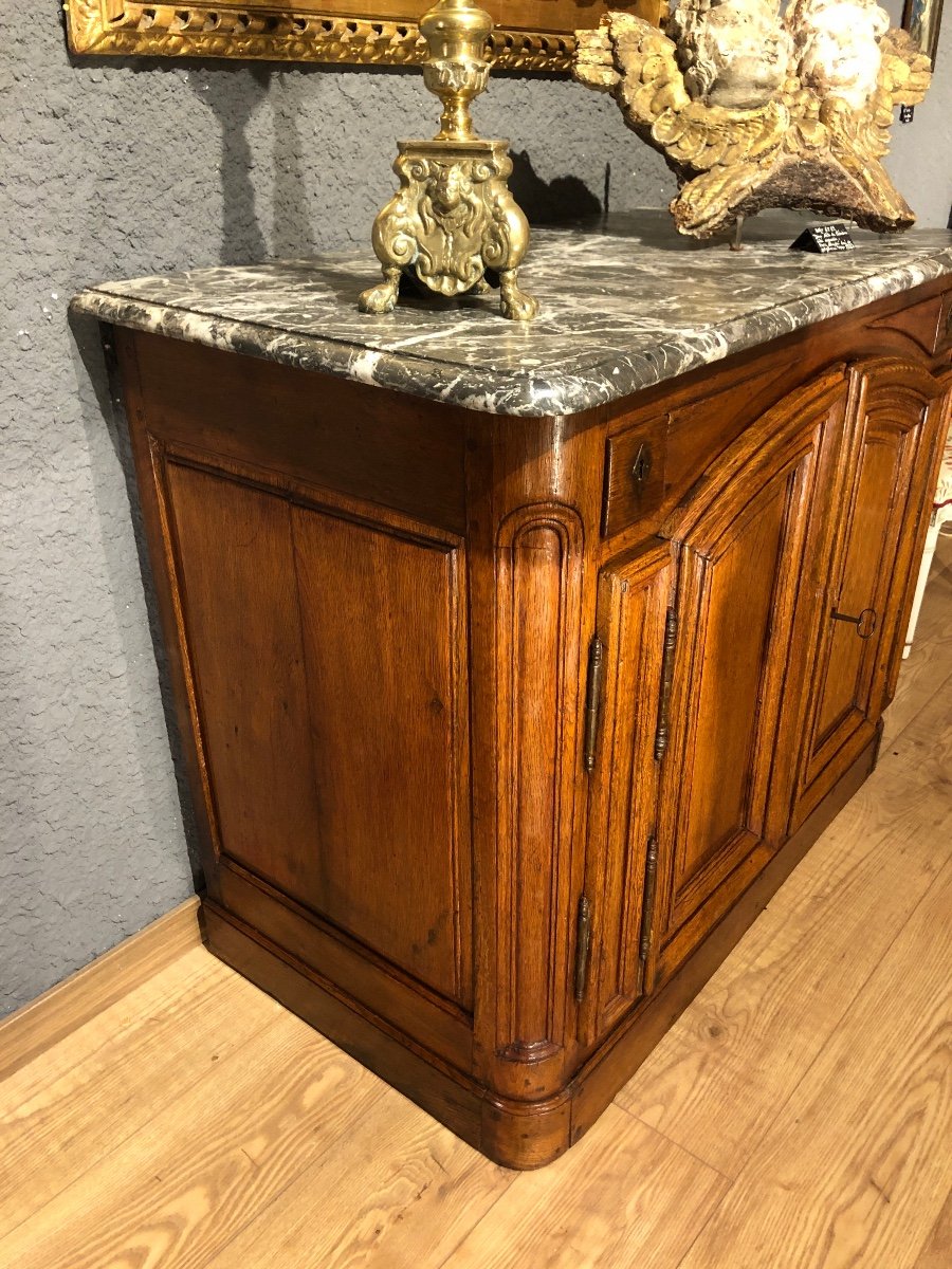 Small Parisian Hunting Buffet In Oak XVIII Eme Century-photo-3