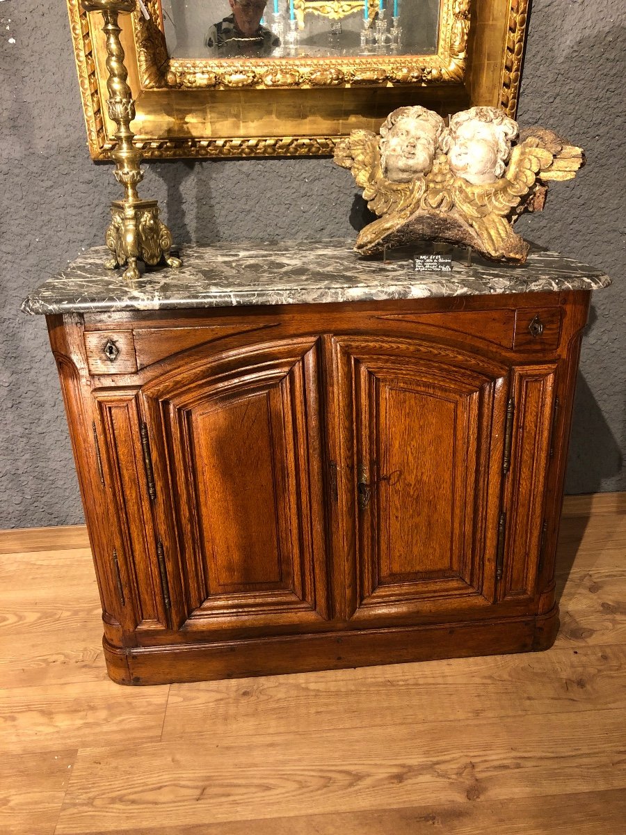 Small Parisian Hunting Buffet In Oak XVIII Eme Century