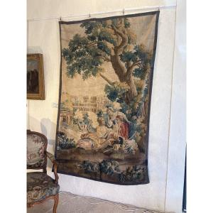 Tapisserie de la Manufacture d’Aubusson -Scène Champêtre - XVIII eme