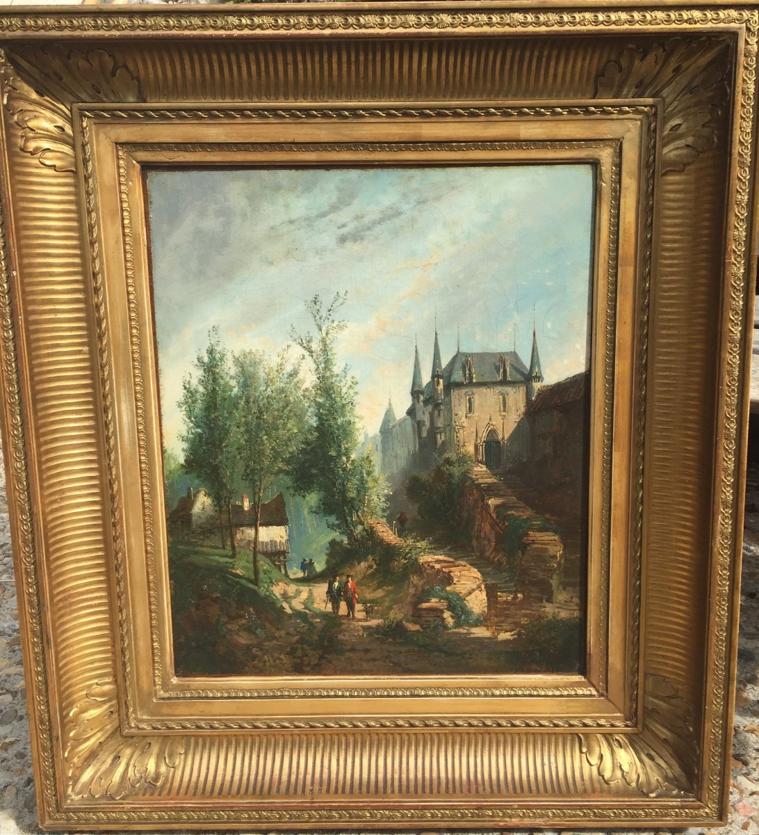 Paysage romantique