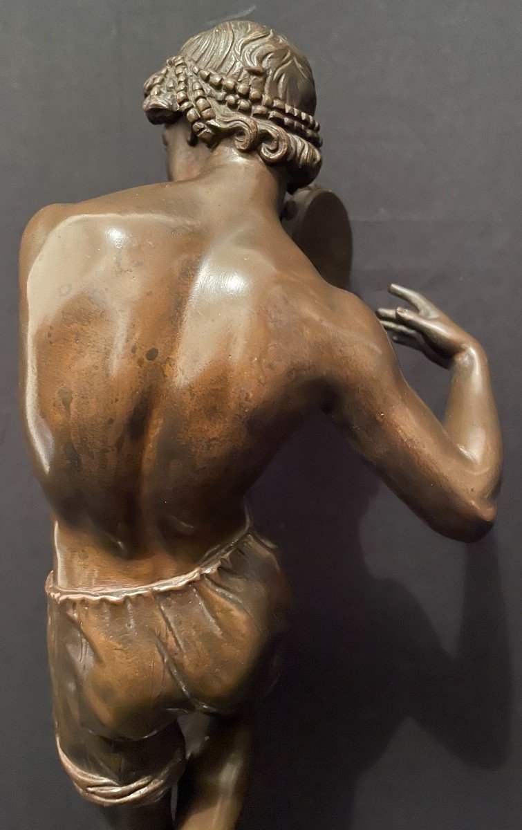 Bronze The Neapolitan Dancer By F Duret Nineteenth Century-photo-3