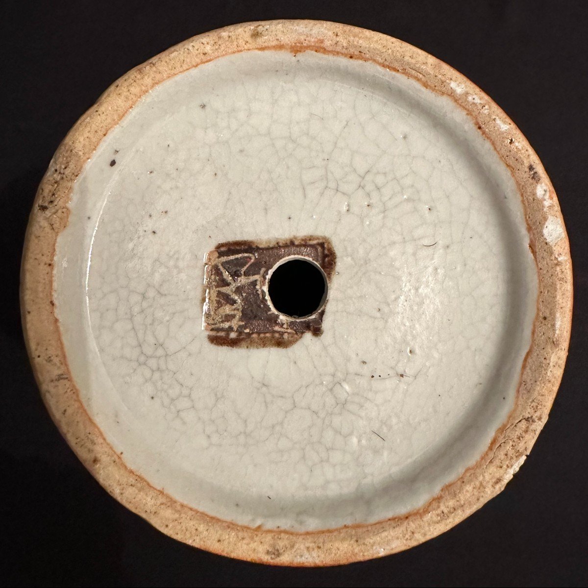 China Nanking Stoneware Vase With Dragons Late 19th Century-photo-8