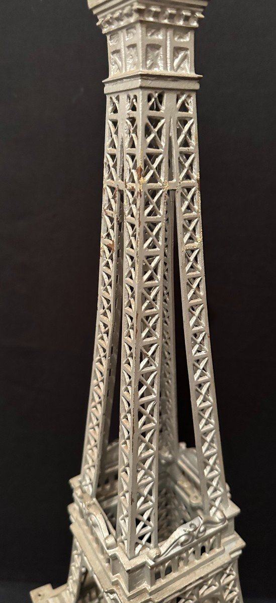 Grande Tour Eiffel Bronze Fin XIXème 60 Cm-photo-3