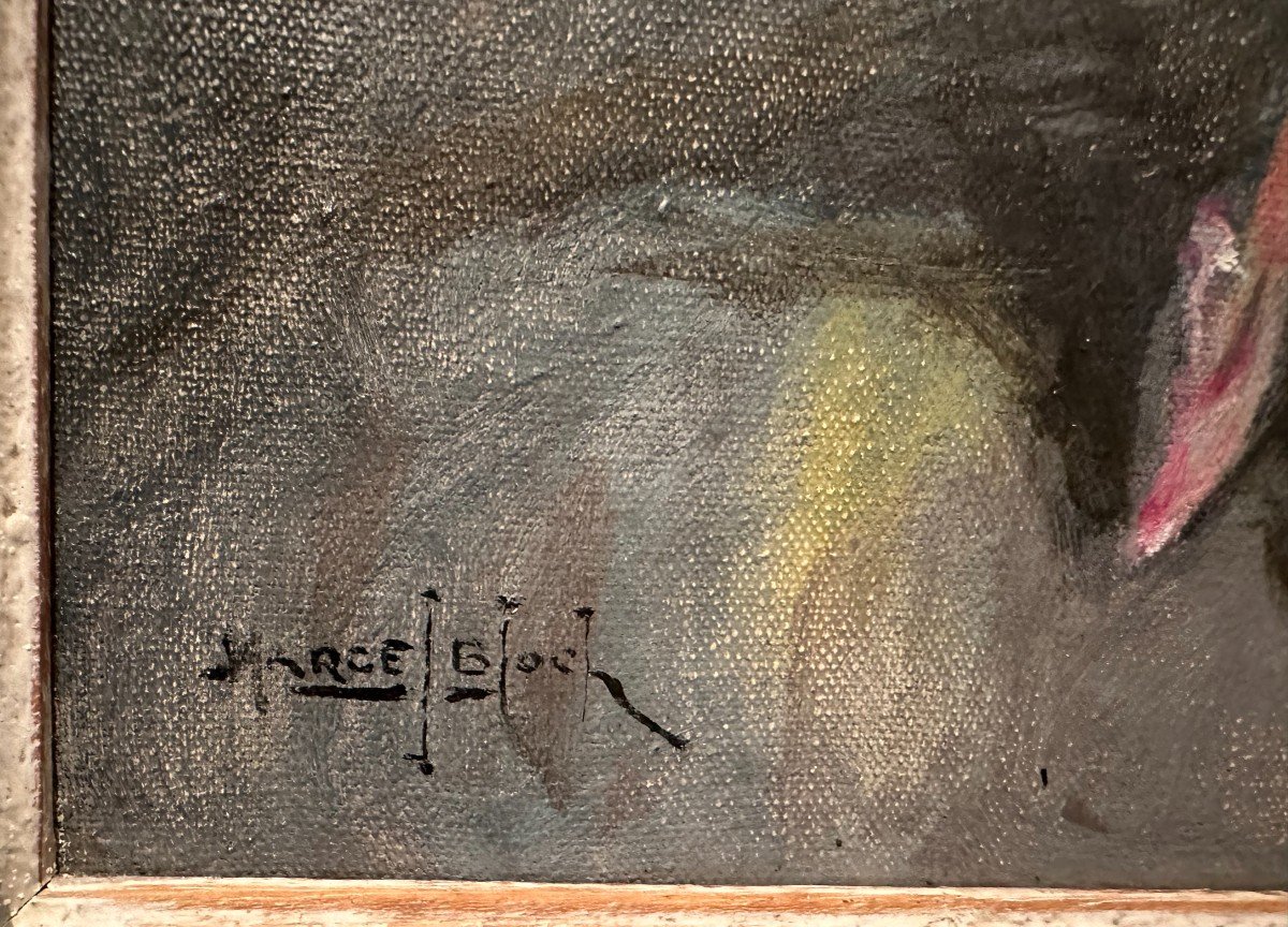 Tableau Les Ballerines Par Marcel Bloch Début XXème-photo-6