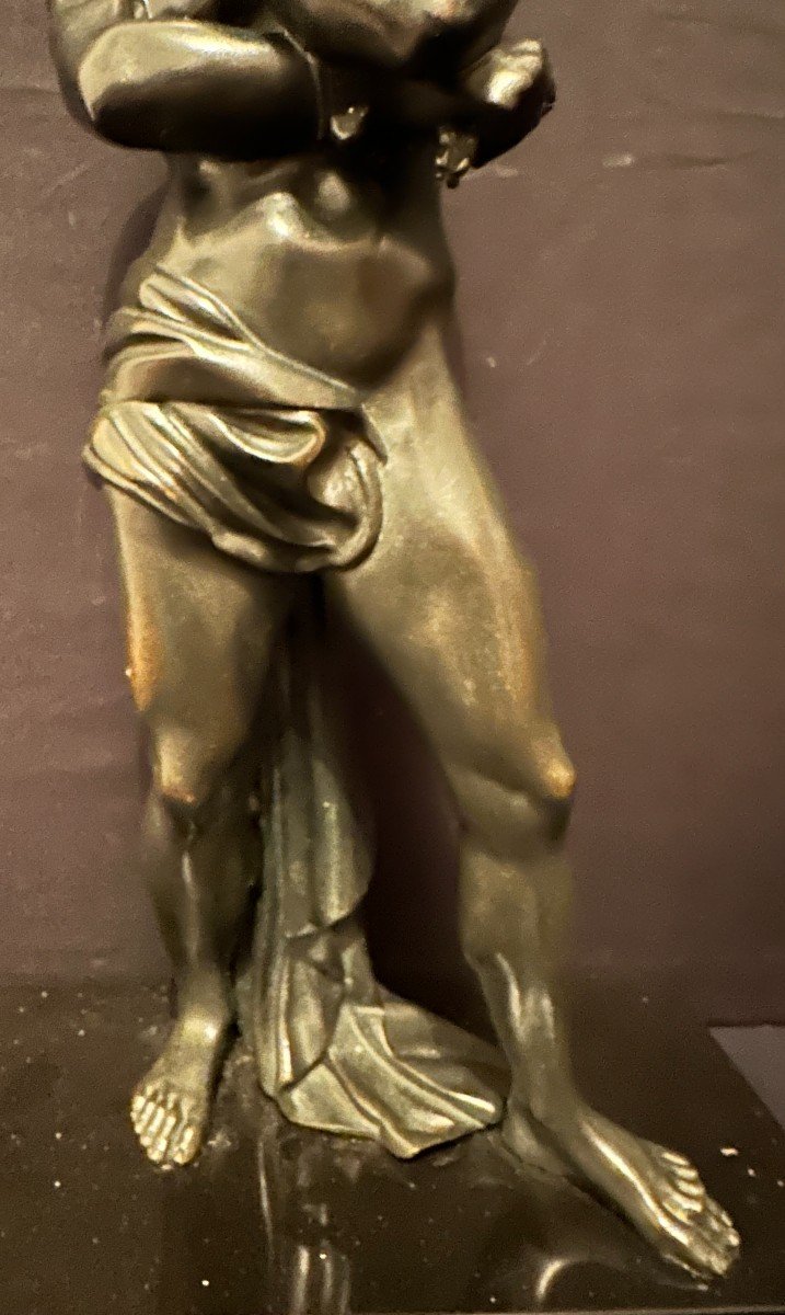 Bronze Homme Brisant Ses Chaînes Spartacus -photo-3