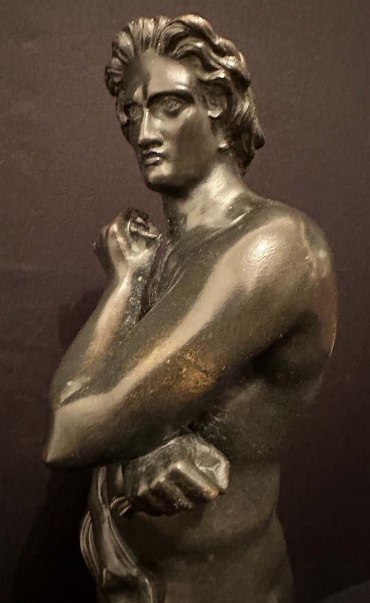 Bronze Homme Brisant Ses Chaînes Spartacus -photo-1