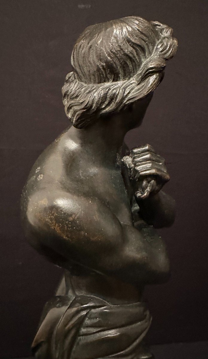 Bronze Homme Brisant Ses Chaînes Spartacus -photo-7