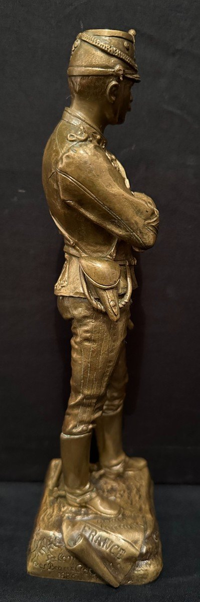 Bronze Militaire Quand Vous Voudrez Par Charles ANFRIE 1886-photo-5