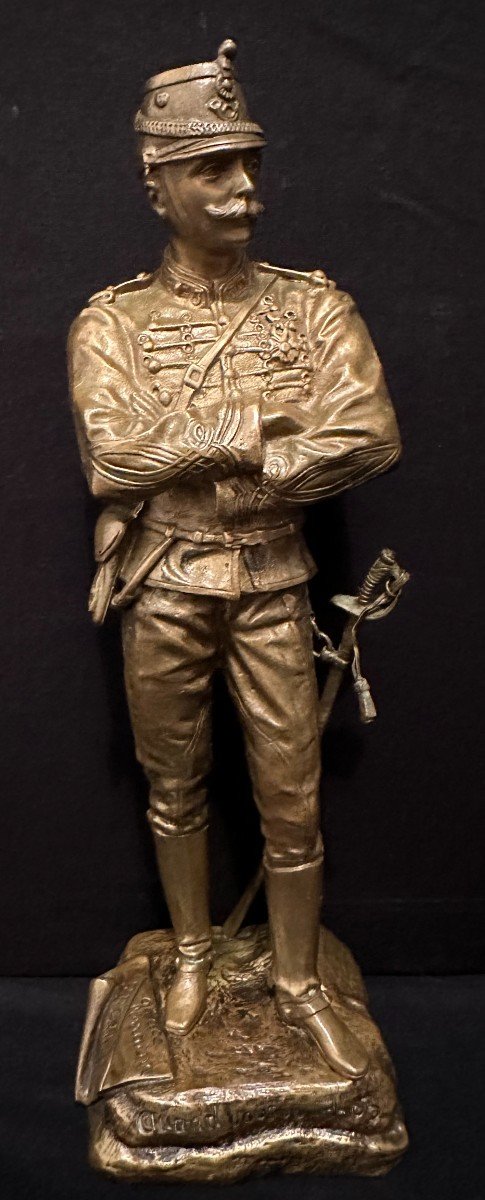 Bronze Militaire Quand Vous Voudrez Par Charles ANFRIE 1886