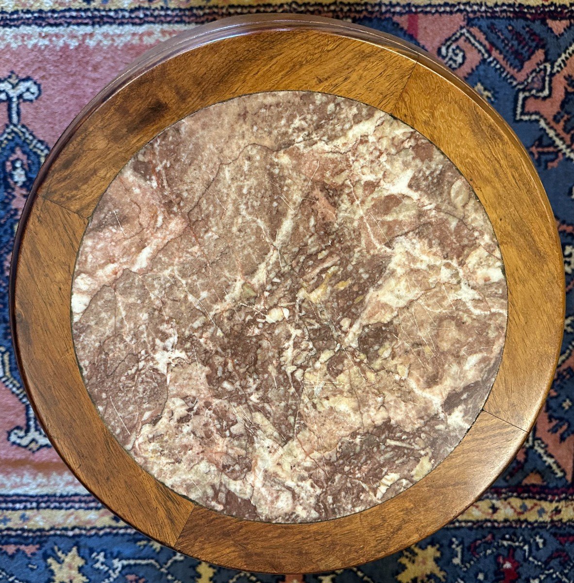Chine Tabouret Sellette Tonneau En Bois De Hongmu Dynastie Qing Fin XIXème-photo-7