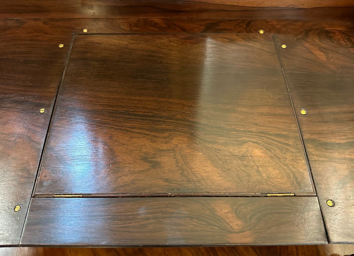 19th Century Rosewood Delivery Table-photo-6
