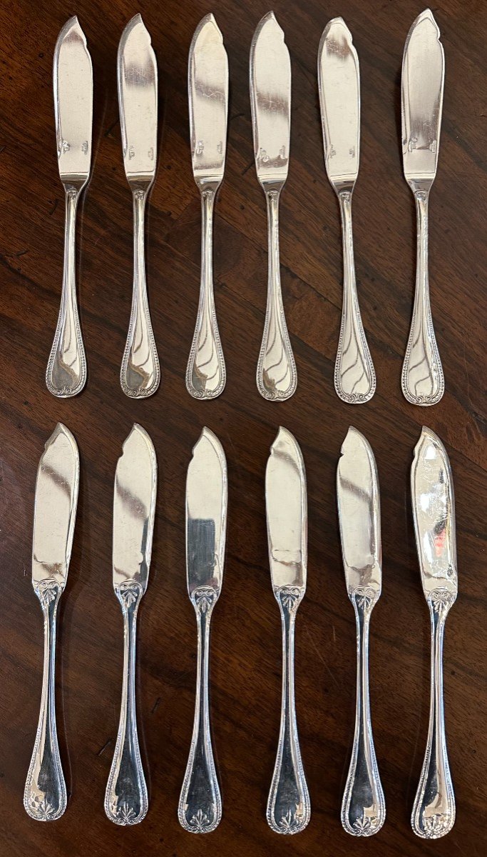 Christofle Malmaison Empire Model 86 Piece Cutlery Set -photo-3
