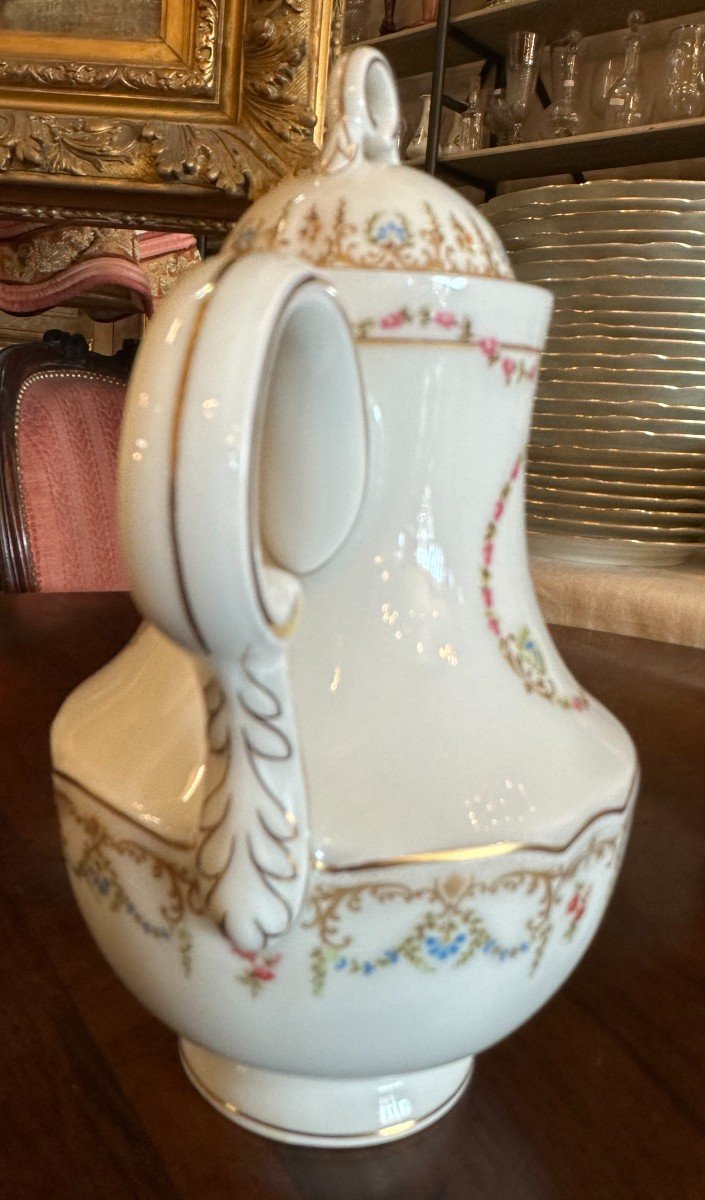 Haviland Limoges Porcelain Coffee Service Mozart Symphonia Model 12 People-photo-4