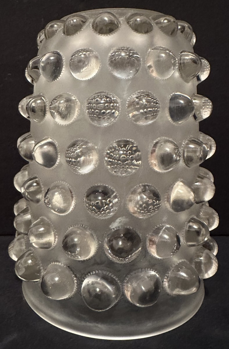 Lalique Vase Art Déco  Modèle Mossi -photo-5