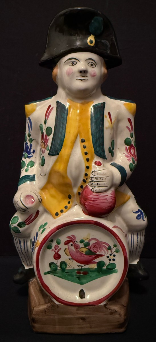 Jacquot Pot Pitcher In Saint Clément Earthenware, 19th Century-photo-2