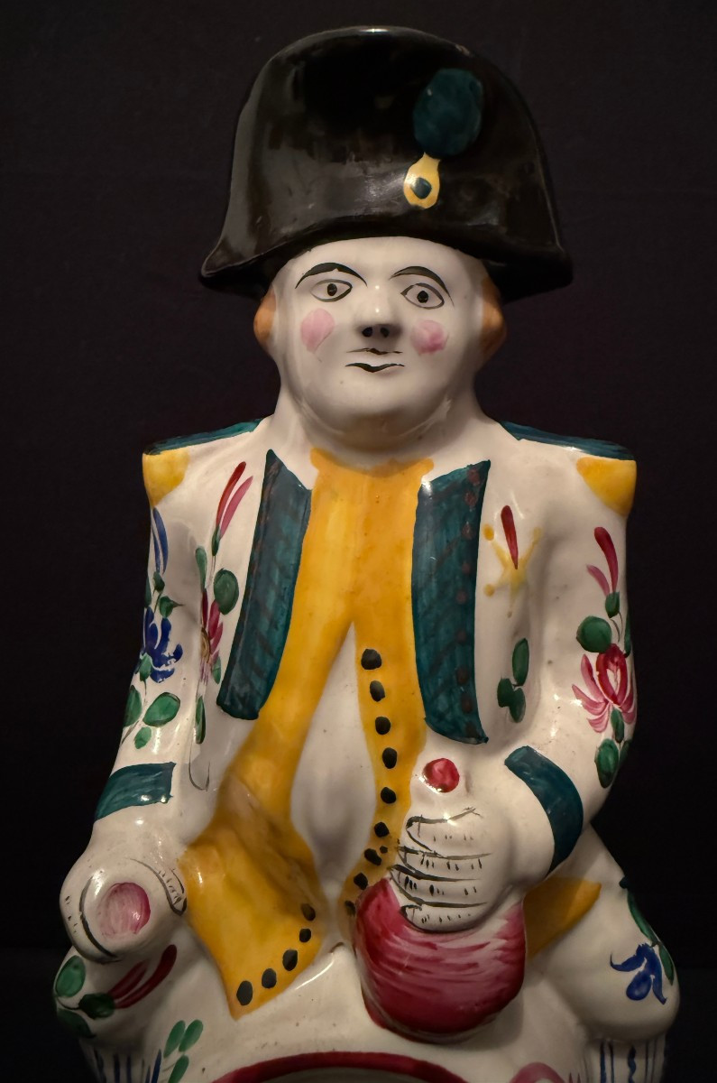 Jacquot Pot Pitcher In Saint Clément Earthenware, 19th Century-photo-3