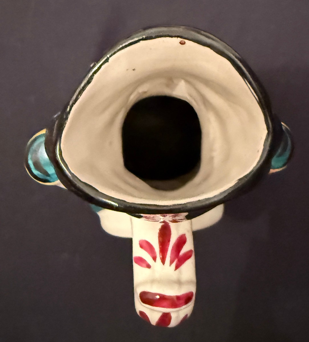 Jacquot Pot Pitcher In Saint Clément Earthenware, 19th Century-photo-7
