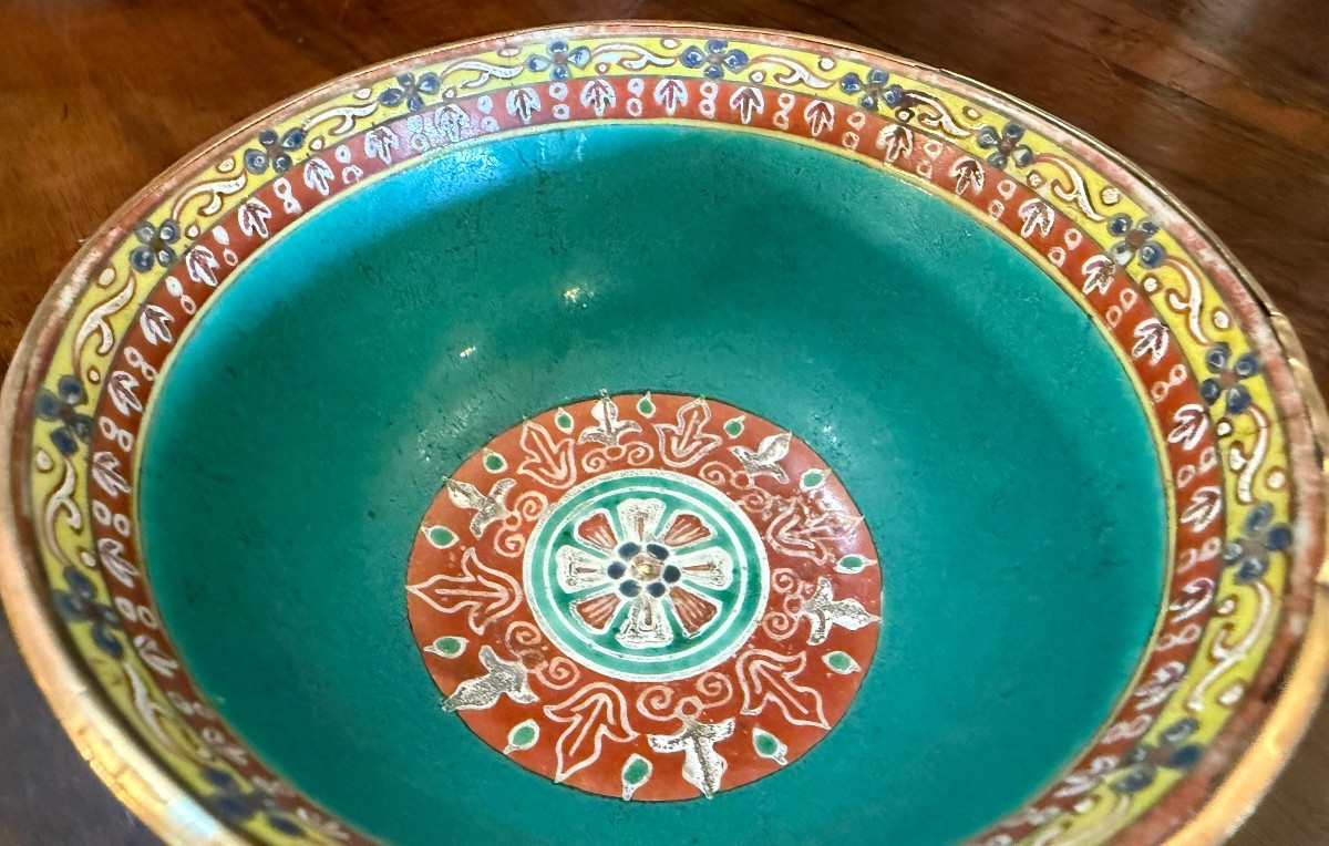 Chine bol en porcelaine Bencharong pour le marché thaïlandais  XIXème-photo-6