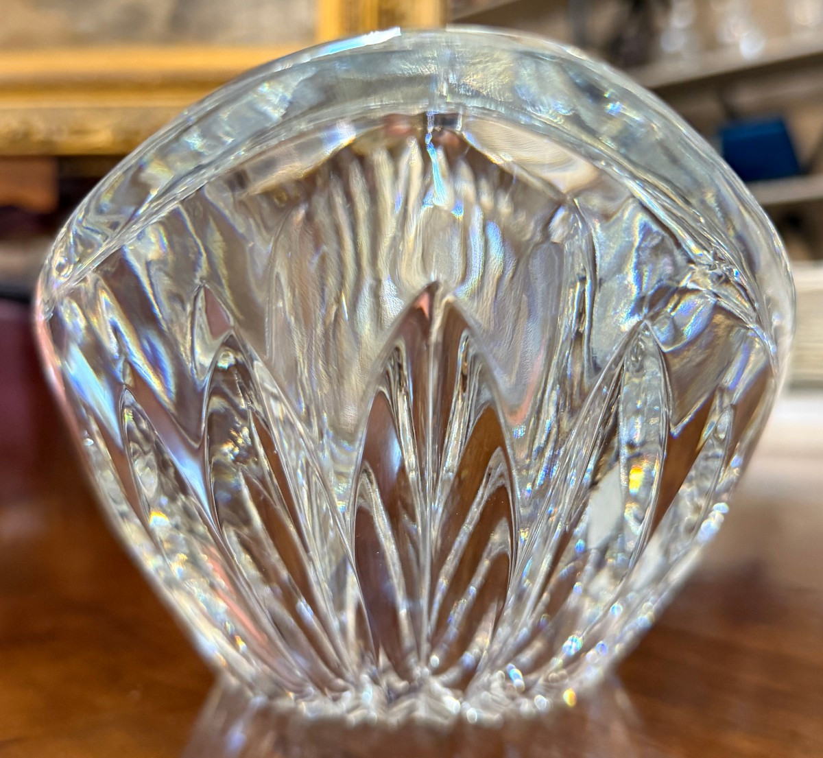 Baccarat Oval Crystal Fruit Bowl-photo-2