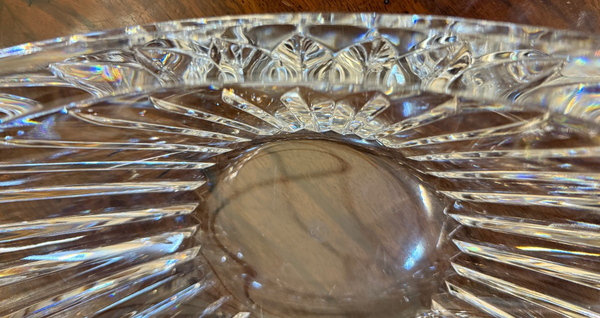 Baccarat Oval Crystal Fruit Bowl-photo-5