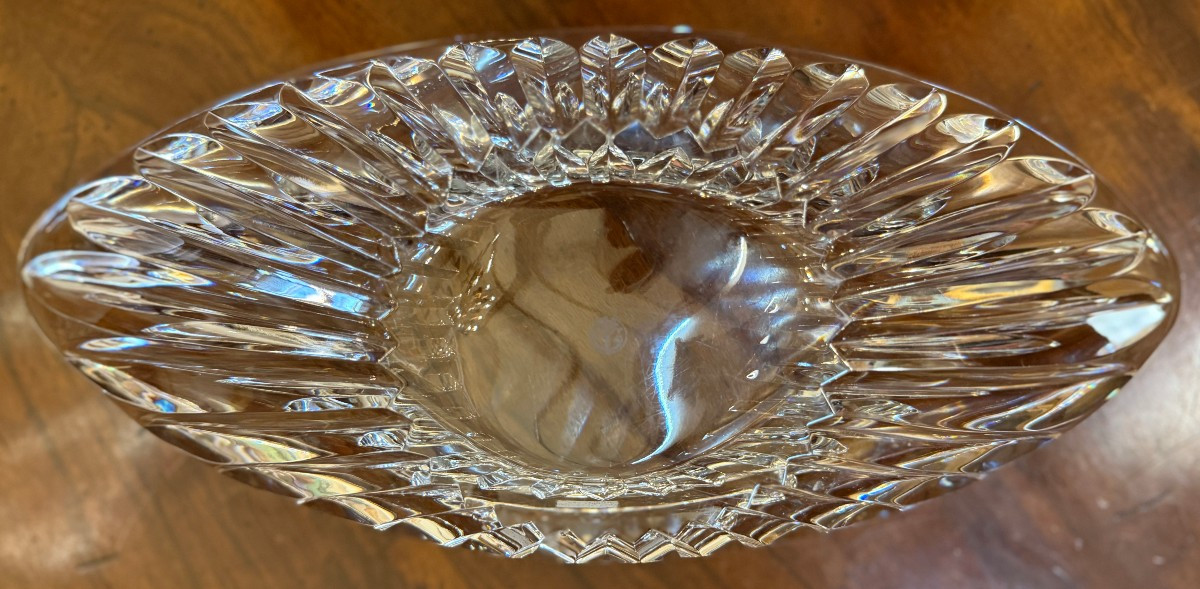 Baccarat Oval Crystal Fruit Bowl-photo-6