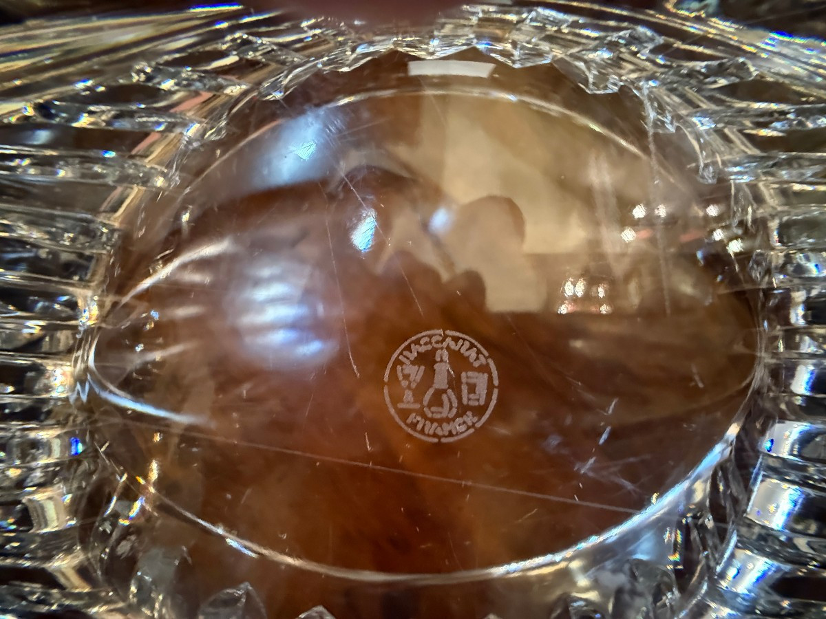Baccarat Oval Crystal Fruit Bowl-photo-8