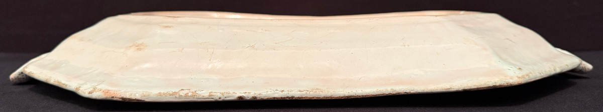 Rouen Earthenware Basket From The 18th Century-photo-8