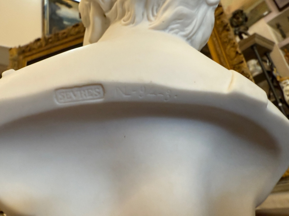 Sèvres Porcelain Bust Of Joseph Viala 1894-photo-6