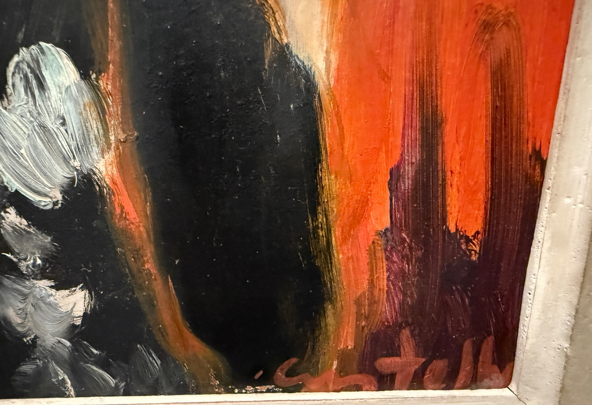 Portrait Painting Of A Woman From Madrid In Paris By Vicente Cristellys-photo-4