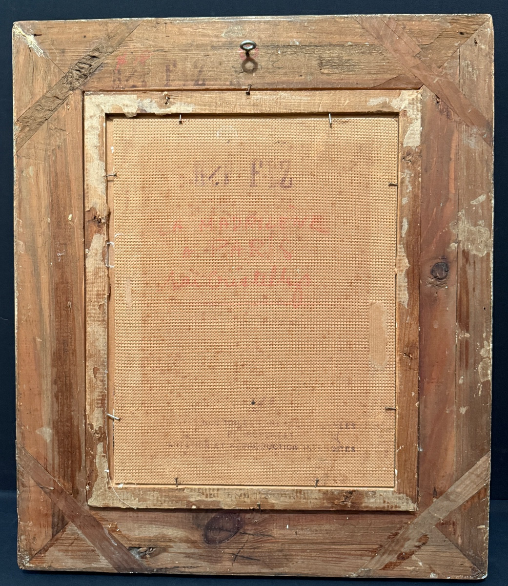 Portrait Painting Of A Woman From Madrid In Paris By Vicente Cristellys-photo-5