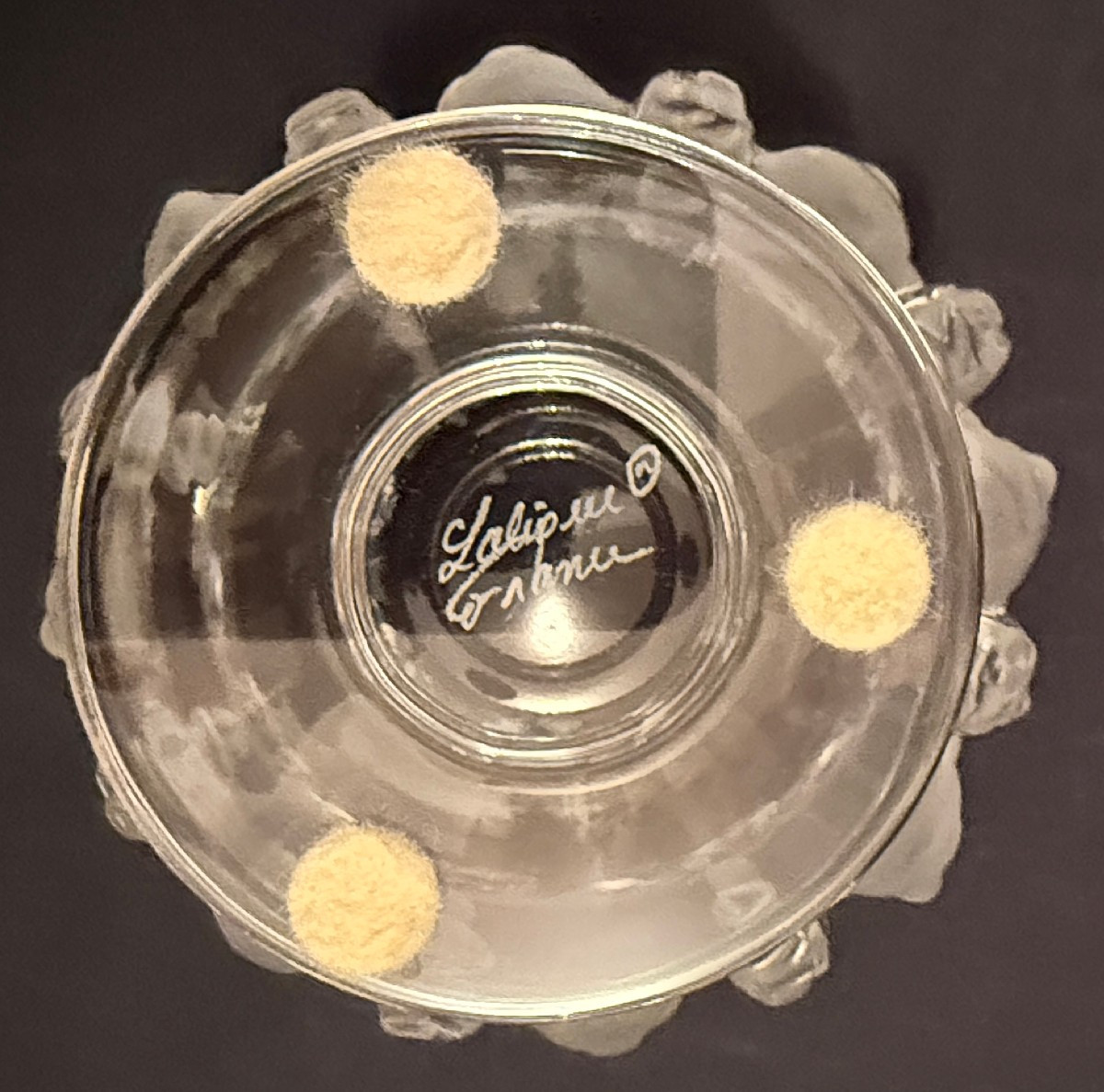 Lalique Crystal Vase With  Birds , Dampierre Model, 1848-photo-7