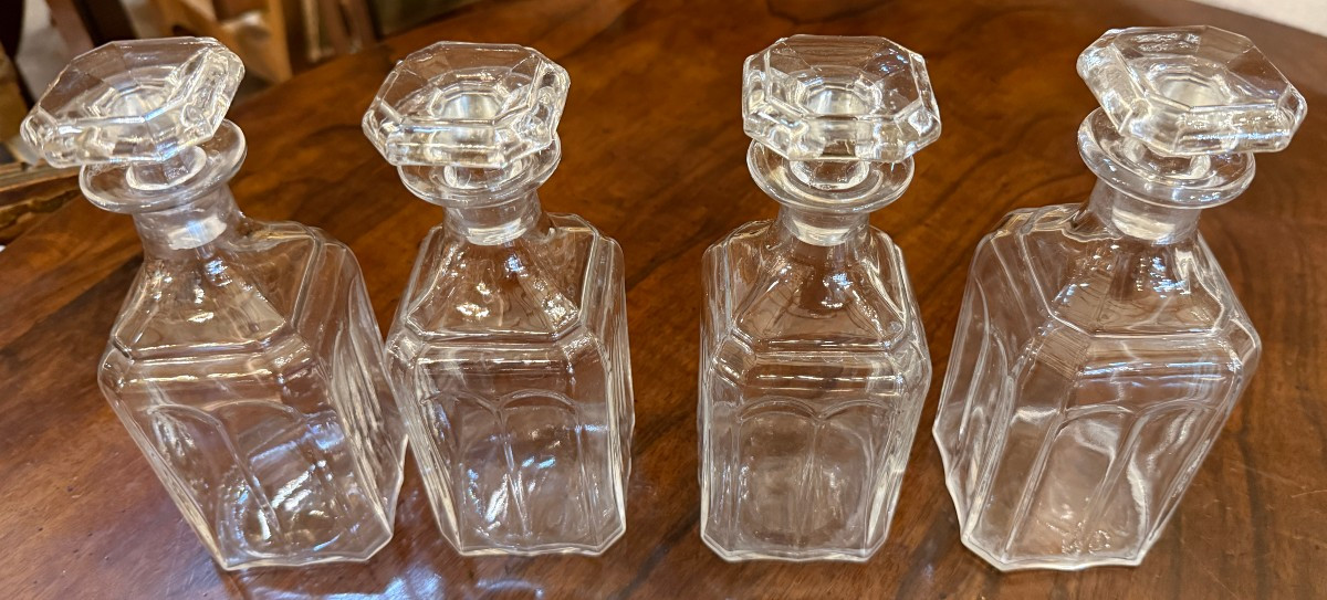 Charles X Period Liquor Cabinet With Rosewood And Lemonwood Marquetry And Crystal Interior-photo-2