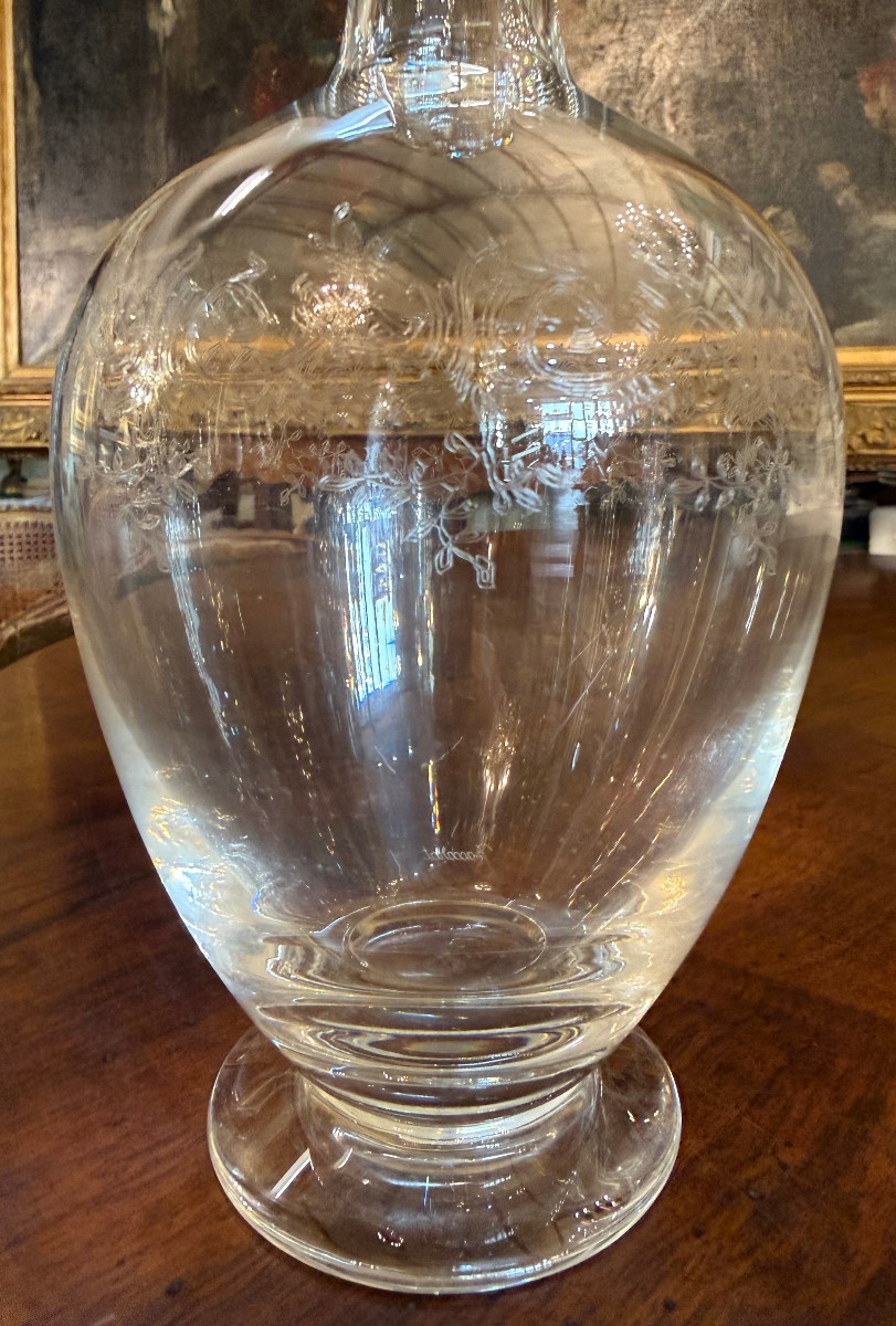 Baccarat carafe cristal modèle Sévigné état neuf-photo-4