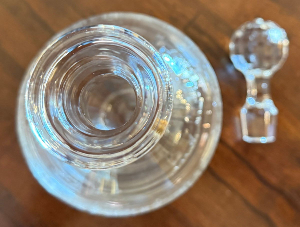 Baccarat carafe cristal modèle Sévigné état neuf-photo-3