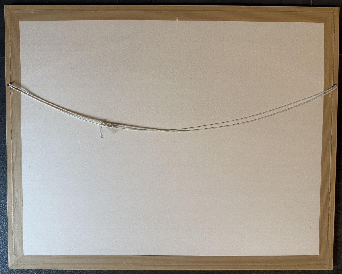 Pierre Langlade Large Watercolor La Roche Posay  Vienne-photo-8