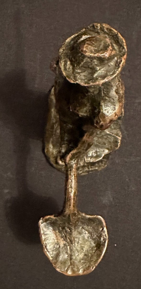 Bronze le terrassier par Aimé- Jules DALOU Susse Frères Fondeurs XIXème-photo-4