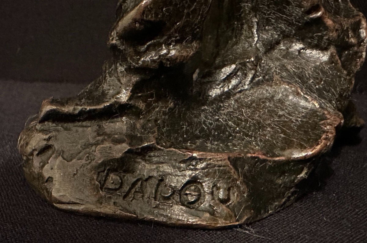 Bronze le terrassier par Aimé- Jules DALOU Susse Frères Fondeurs XIXème-photo-6
