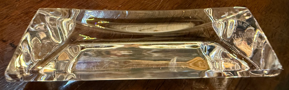Saint Louis 12 Knife And Chopstick Holders Crystal Pagoda Model-photo-4