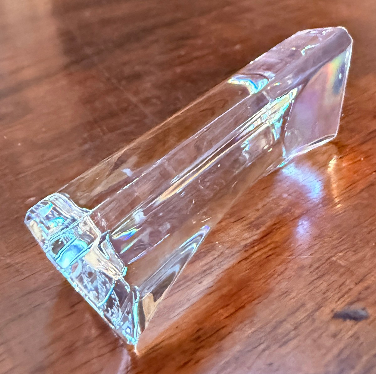 Saint Louis 12 Knife And Chopstick Holders Crystal Pagoda Model-photo-2